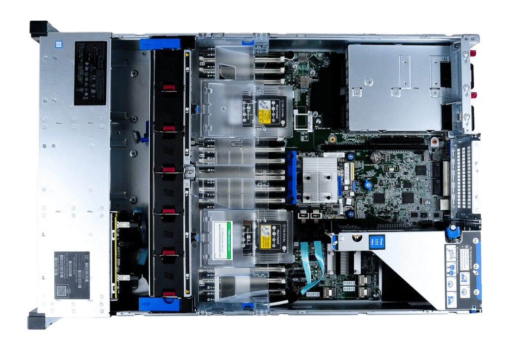 Сервер HP DL380 G10 noCPU - 24хDDR4 softRaid P816I-A iLo 2х800W PSU Ethernet 4х1Gb/s 12х3,5" EXP FCLGA3647 (3)