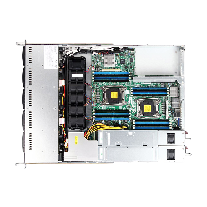 Сервер Supermicro SYS-1028R-TDW CSE-113TQ noCPU X10DDW-i 16хDDR4 softRaid IPMI 1х600W PSU Ethernet 2х1Gb/s 10х2,5" BPN SAS113TQ FCLGA2011-3 (7)
